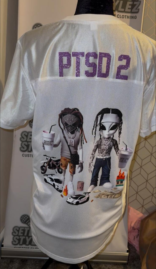 D BLOCK EUROPE JERSEY (ALIEN ALBUM COVER DESIGN)